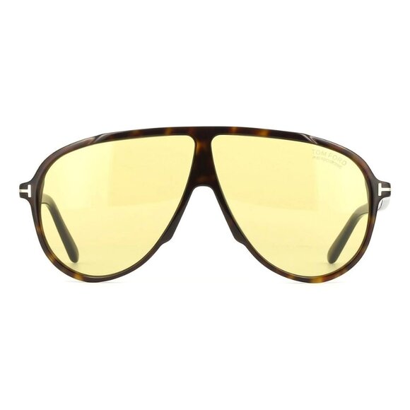 New TOM FORD Vladimir Havana Aviator FT1211/S 52E Sunglasses Women - Picture 2 of 4